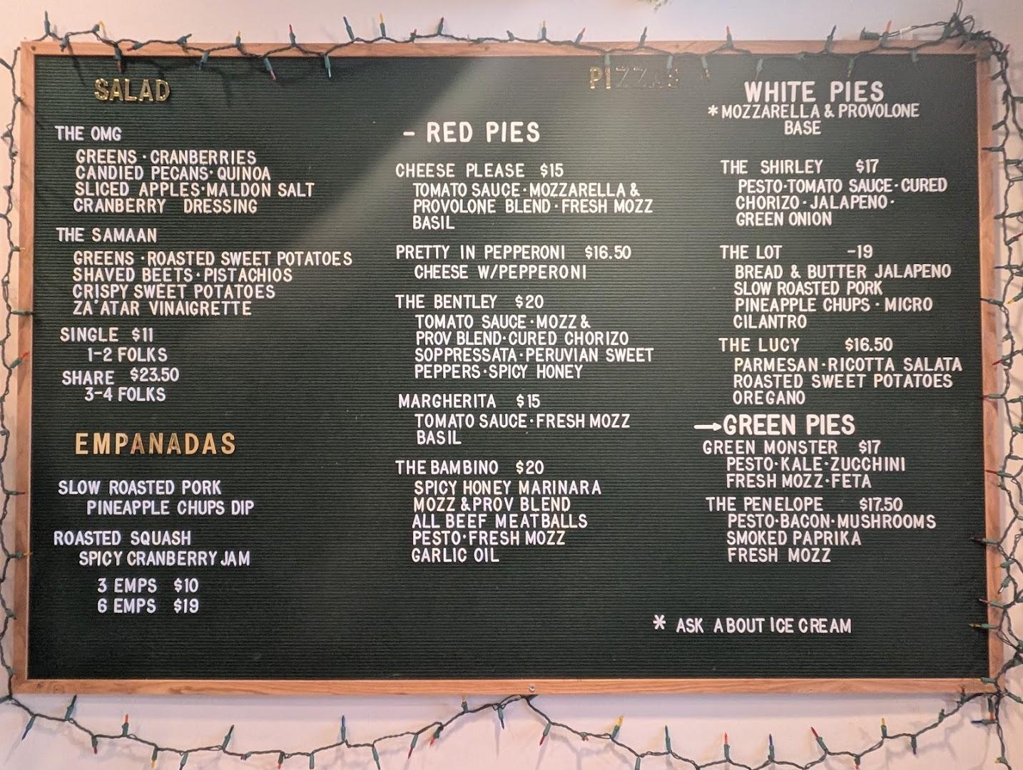 Timber Pizza Co. Edgewater