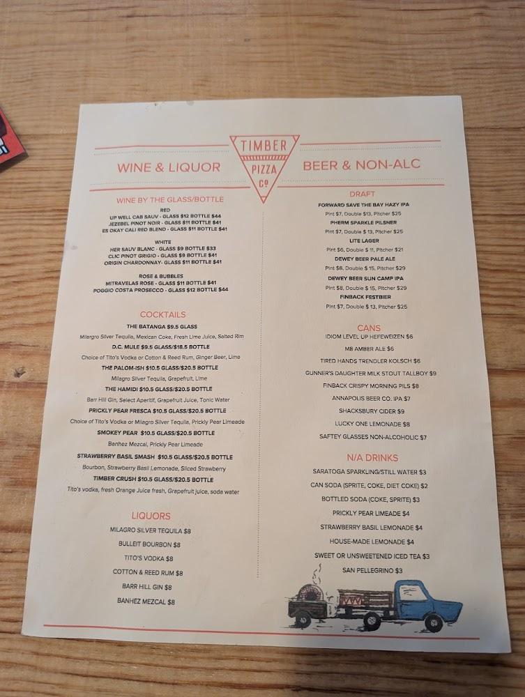 Timber Pizza Co. Edgewater The Little C (TLC)